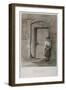 Door of an Old Mansion in Gravel Lane, City of London, 1851-John Wykeham Archer-Framed Giclee Print