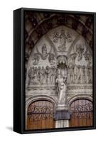 Door of Church of Our Lady of Lake-Jean D'Oisy-Framed Stretched Canvas