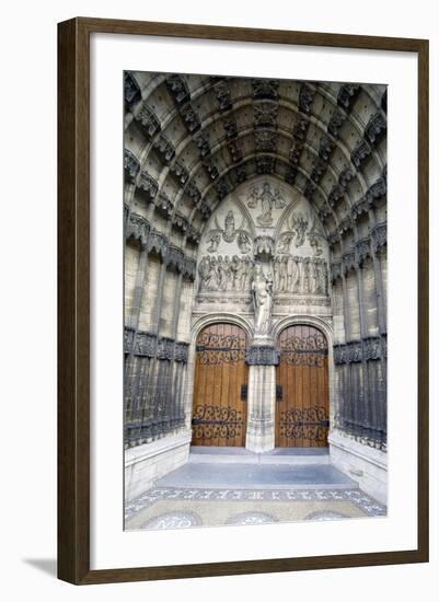 Door of Church of Our Lady of Lake-Jean D'Oisy-Framed Giclee Print