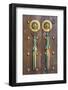 Door of guesthouse, Lijiang (UNESCO World Heritage Site), Yunnan, China-Ian Trower-Framed Photographic Print