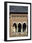 Door of Lodge on Garden Side of Mogosoaia Palace, Bucharest, Romania-null-Framed Giclee Print