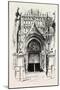 Door of Seville Cathedral, Spain-null-Mounted Giclee Print