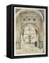 Door of the Hall of Ambassadors, from 'Sketches and Drawings of the Alhambra', engraved by William-John Frederick Lewis-Framed Stretched Canvas