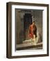 Door of the House of the Alighieri, Memory of Florence, 1859-Federico Faruffini-Framed Giclee Print