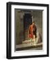 Door of the House of the Alighieri, Memory of Florence, 1859-Federico Faruffini-Framed Giclee Print