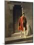 Door of the House of the Alighieri, Memory of Florence, 1859-Federico Faruffini-Mounted Giclee Print