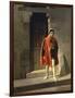 Door of the House of the Alighieri, Memory of Florence, 1859-Federico Faruffini-Framed Giclee Print