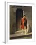 Door of the House of the Alighieri, Memory of Florence, 1859-Federico Faruffini-Framed Giclee Print