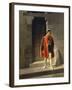 Door of the House of the Alighieri, Memory of Florence, 1859-Federico Faruffini-Framed Giclee Print