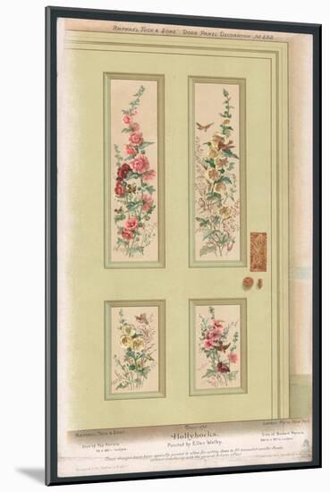 Door Panel Decoration-null-Mounted Giclee Print