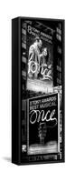 Door Posters - Billboards Best Musicals on Broadway and Times Square at Night - Manhattan-Philippe Hugonnard-Framed Stretched Canvas