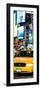 Door Posters - NYC Yellow Taxis / Cabs in Times Square by Night - Manhattan - New York-Philippe Hugonnard-Framed Photographic Print