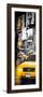 Door Posters - NYC Yellow Taxis / Cabs in Times Square by Night - Manhattan - New York-Philippe Hugonnard-Framed Photographic Print