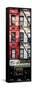 Door Posters - Old Red and White Facade in Times Square - Manhattan - New York - USA-Philippe Hugonnard-Framed Stretched Canvas