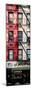 Door Posters - Old Red and White Facade in Times Square - Manhattan - New York - USA-Philippe Hugonnard-Mounted Photographic Print