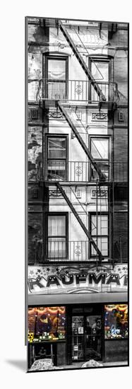 Door Posters - Old Red and White Facade in Times Square - Manhattan - New York - USA-Philippe Hugonnard-Mounted Photographic Print