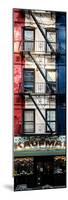Door Posters - Old Red and White Facade in Times Square - Manhattan - New York - USA-Philippe Hugonnard-Mounted Photographic Print