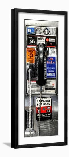 Door Posters - Pay Phone in Grand Central Terminal - Manhattan - New York-Philippe Hugonnard-Framed Photographic Print