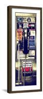 Door Posters - Pay Phone in Grand Central Terminal - Manhattan - New York-Philippe Hugonnard-Framed Premium Photographic Print