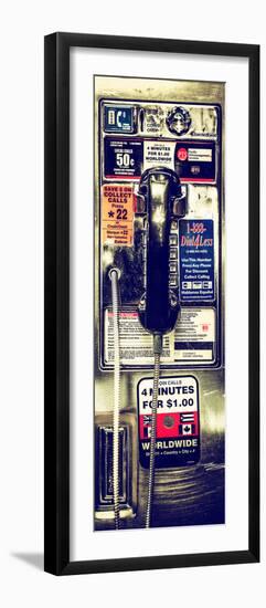 Door Posters - Pay Phone in Grand Central Terminal - Manhattan - New York-Philippe Hugonnard-Framed Premium Photographic Print