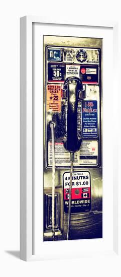 Door Posters - Pay Phone in Grand Central Terminal - Manhattan - New York-Philippe Hugonnard-Framed Premium Photographic Print