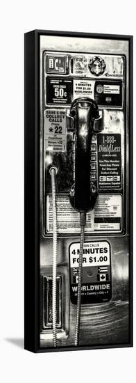 Door Posters - Pay Phone in Grand Central Terminal - Manhattan - New York-Philippe Hugonnard-Framed Stretched Canvas