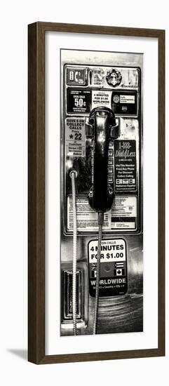 Door Posters - Pay Phone in Grand Central Terminal - Manhattan - New York-Philippe Hugonnard-Framed Photographic Print