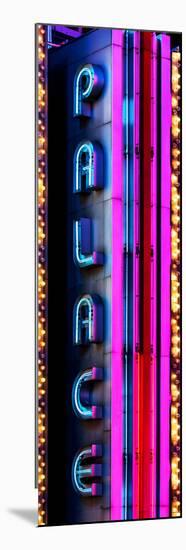 Door Posters - Sign Advertising from the Palace Theatre on Broadway - NYC-Philippe Hugonnard-Mounted Photographic Print