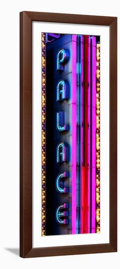 Door Posters - Sign Advertising from the Palace Theatre on Broadway - NYC-Philippe Hugonnard-Framed Photographic Print