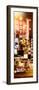 Door Posters - The Booth Theatre at Broadway - Urban Street Scene by Night with a NYPD Police Car-Philippe Hugonnard-Framed Photographic Print