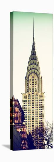 Door Posters - Top of the Chrysler Building - Manhattan - New York City - United States-Philippe Hugonnard-Stretched Canvas