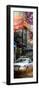 Door Posters - Urban Street Scene with NYC Sheriff Car in Fulton Street - Manhattan-Philippe Hugonnard-Framed Photographic Print