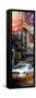 Door Posters - Urban Street Scene with NYC Sheriff Car in Fulton Street - Manhattan-Philippe Hugonnard-Framed Stretched Canvas