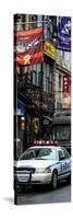 Door Posters - Urban Street Scene with NYC Sheriff Car in Fulton Street - Manhattan-Philippe Hugonnard-Stretched Canvas