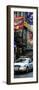 Door Posters - Urban Street Scene with NYC Sheriff Car in Fulton Street - Manhattan-Philippe Hugonnard-Framed Photographic Print