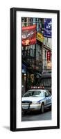 Door Posters - Urban Street Scene with NYC Sheriff Car in Fulton Street - Manhattan-Philippe Hugonnard-Framed Photographic Print