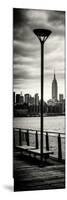 Door Posters - View of Manhattan with the Empire State Building a Jetty in Brooklyn-Philippe Hugonnard-Mounted Photographic Print