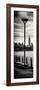 Door Posters - View of Manhattan with the Empire State Building a Jetty in Brooklyn-Philippe Hugonnard-Framed Photographic Print