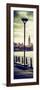 Door Posters - View of Manhattan with the Empire State Building a Jetty in Brooklyn-Philippe Hugonnard-Framed Photographic Print