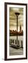 Door Posters - View of Manhattan with the Empire State Building a Jetty in Brooklyn-Philippe Hugonnard-Framed Photographic Print