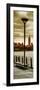 Door Posters - View of Manhattan with the Empire State Building a Jetty in Brooklyn-Philippe Hugonnard-Framed Photographic Print