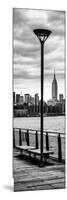 Door Posters - View of Manhattan with the Empire State Building a Jetty in Brooklyn-Philippe Hugonnard-Mounted Photographic Print