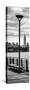 Door Posters - View of Manhattan with the Empire State Building a Jetty in Brooklyn-Philippe Hugonnard-Stretched Canvas