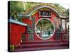 Door Protected By Lions at the Life Guard Club in Repulse Bay, Hong Kong, China, Asia-null-Stretched Canvas