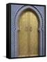 Door, Royal Palace Gates, Fez, Morocco, North Africa, Africa-Vincenzo Lombardo-Framed Stretched Canvas