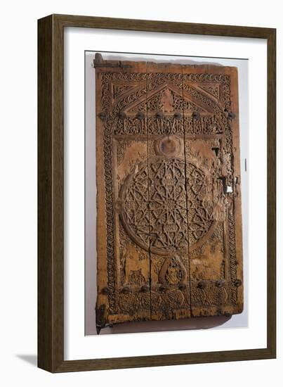 Door, Seljuk, 12th -13th century, from the Imaret or Almshouse of Ibrahim Bey-null-Framed Giclee Print