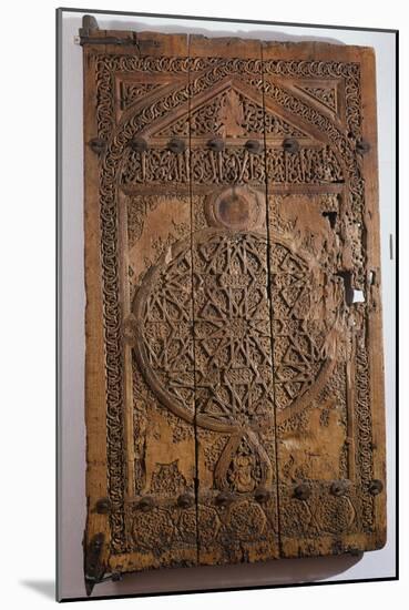 Door, Seljuk, 12th -13th century, from the Imaret or Almshouse of Ibrahim Bey-null-Mounted Giclee Print