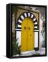 Door, Sidi Bou Said, Near Tunis, Tunisia, North Africa, Africa-Ethel Davies-Framed Stretched Canvas