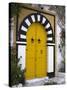 Door, Sidi Bou Said, Near Tunis, Tunisia, North Africa, Africa-Ethel Davies-Stretched Canvas