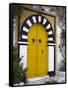 Door, Sidi Bou Said, Near Tunis, Tunisia, North Africa, Africa-Ethel Davies-Framed Stretched Canvas